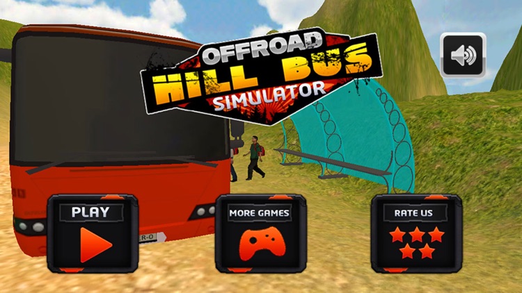 Offroad Hill Bus Simulator 3D - Real Driving, Parking & Transportation Racing Game