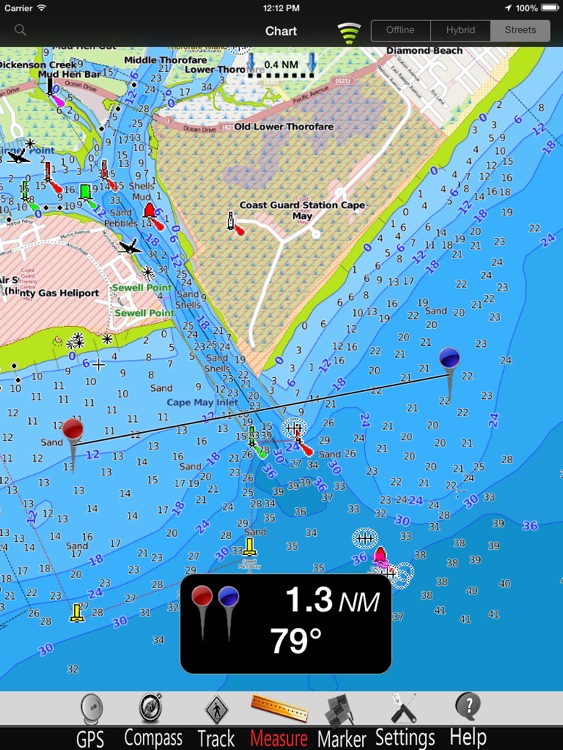 New Jersey Nautical Charts Pro screenshot-3