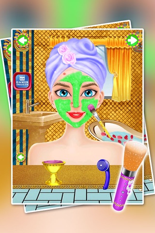Egypt girl makeup - dressing game for beauty dolls screenshot 3
