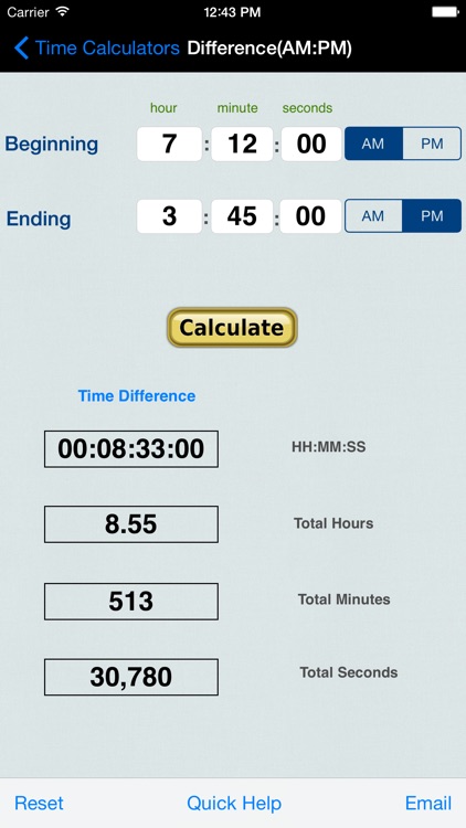 Time Calculator+