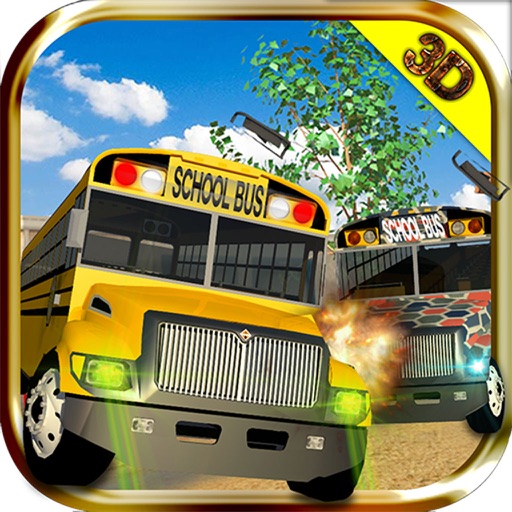 School Bus Driving: A Crazy Driver's Racing Demolition iOS App