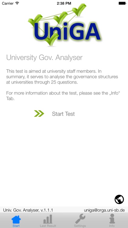 UniGA - University Governance Analyser