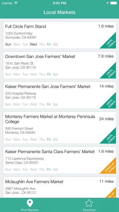 How to cancel & delete Local Farmers Markets from iphone & ipad 1