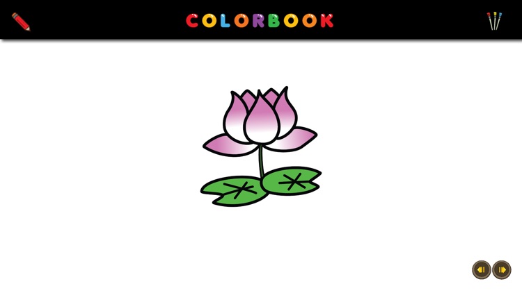 Colorbook - Flower Collection screenshot-3