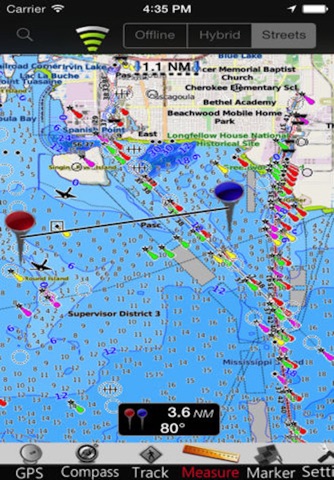 Mississippi GPS Nautical Chart screenshot 4