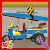 Tuk tuk Factory – Auto rickshaw maker & builder game for kids