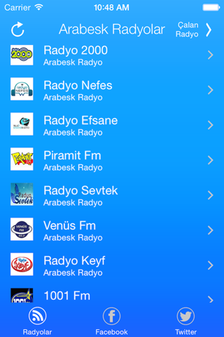 Arabesk radyolar screenshot 2
