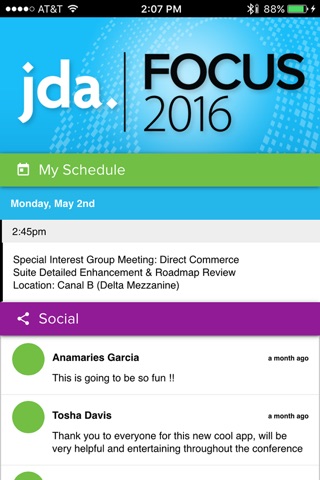 JDA FOCUS 2016 screenshot 2