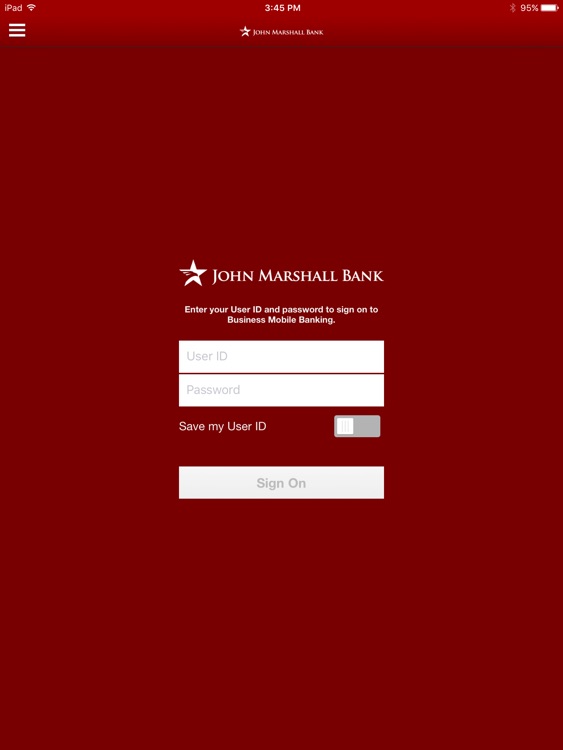 JMB Business Mobile for iPad