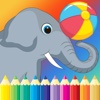 Circus Coloring Book for Kids - Toddlers drawing free games