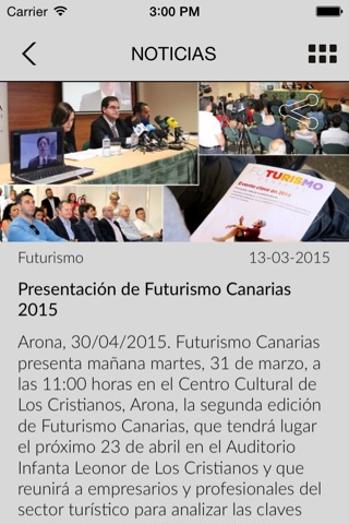 Futurismo Canarias screenshot 2