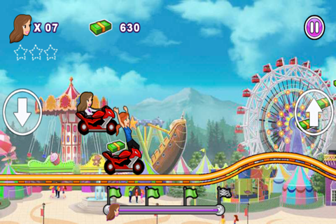 Crazy Roller Coaster Game screenshot 2