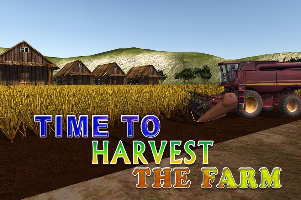 Farm Harvester Simulator – Farming tractor driving & trucker simulator game screenshot 2