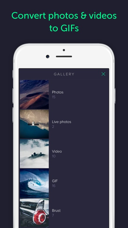 Gifstory - GIF Camera, Editor and Converter of Photo, Live Photo, and Video to GIF