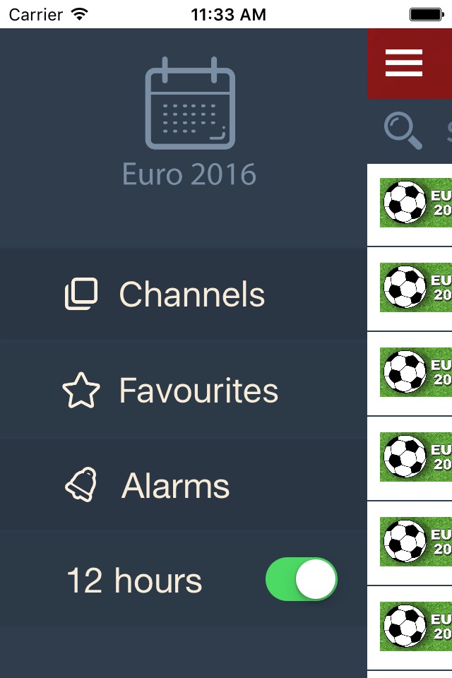 Matchs Euro 2016 - All Football Matches Dates in Live screenshot 2
