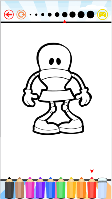 How to cancel & delete Robot Coloring Book For Kids from iphone & ipad 2