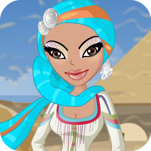 Egyptian Girl Dress Up Icon