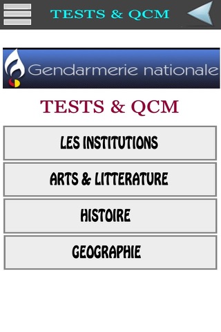 QCM Concours Gendarme Adjoint Volontaire screenshot 4