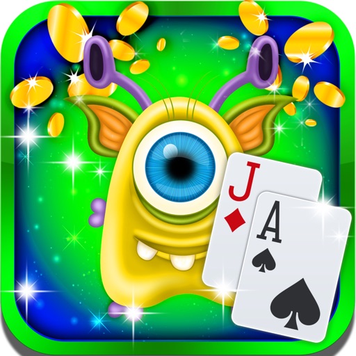 Scary Monster Blackjack: Counting Cards Icon