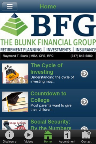 Blunk Financial Group screenshot 2