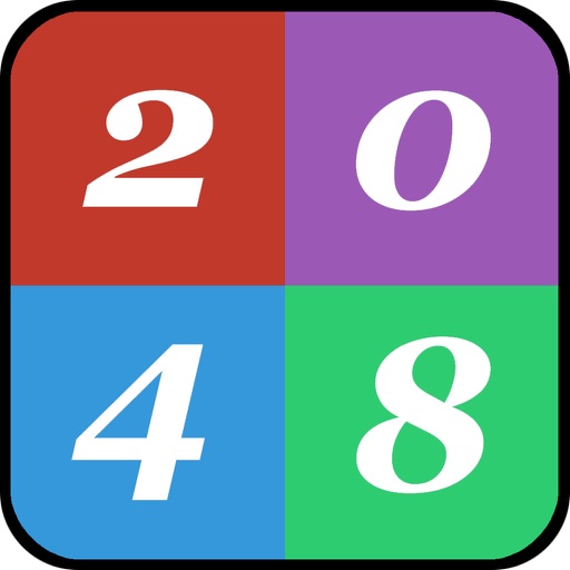 2048 Colourful icon