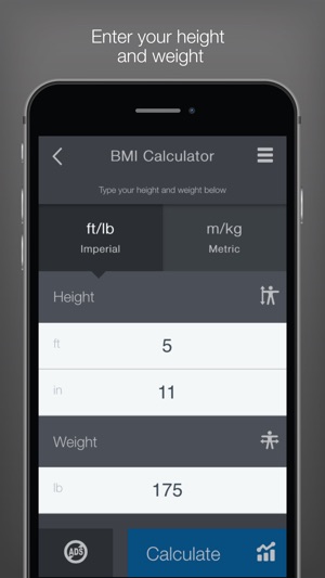 BMI (Body Mass Index) Calculator – calculate your healthy we(圖2)-速報App