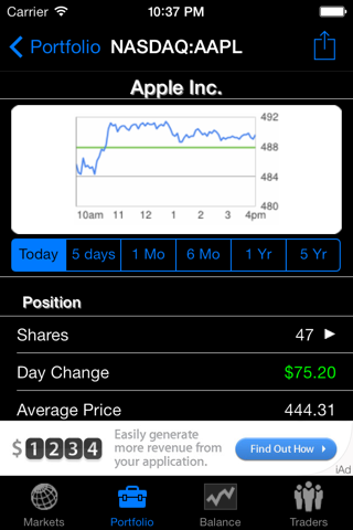Stock Wars - Virtual Investing screenshot 2