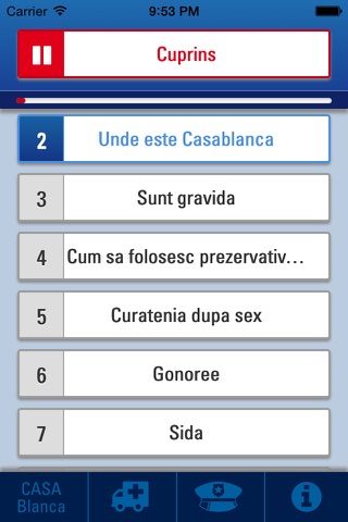 CASA blanca ROM screenshot 2