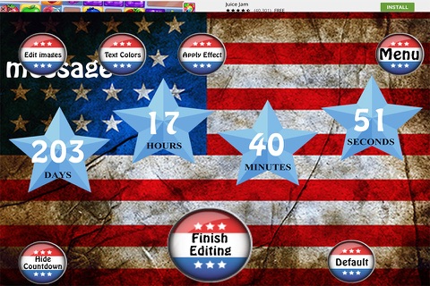 Presidential Countdown Free screenshot 3