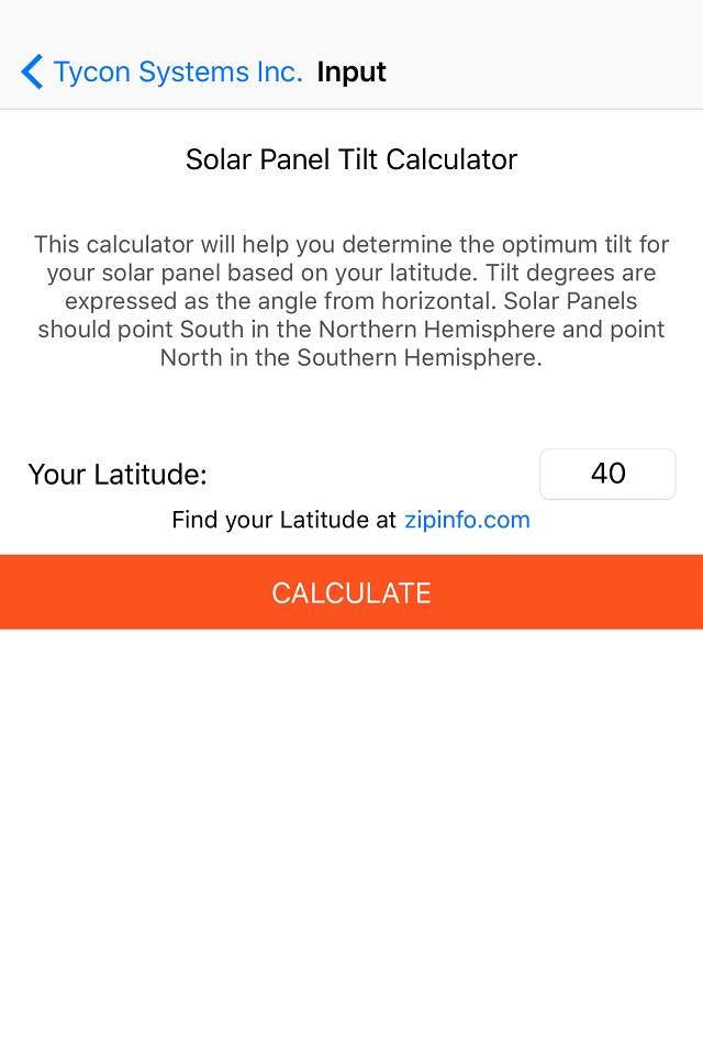 Tycon Remote Power Calculator screenshot 4