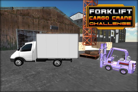 Forklift Cargo Crane Challenge 3D - Extreme Cargo Forklift Challenge 3D screenshot 2