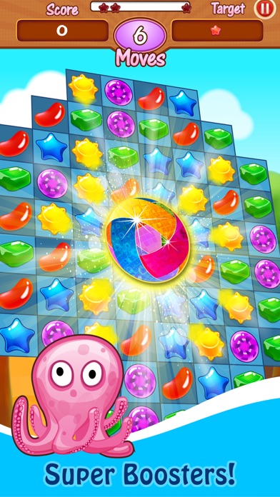 JELLY BLASTER : MATCH 3 JEWEL CANDY BURST PUZZLE 1.2 IOS
