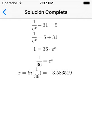 Exponential Equations   ++ screenshot 2