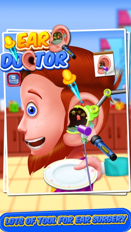 Ear Surgery - Ear treatment doctor and crazy surgery and spa game