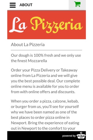 La Pizzeria Pizza Takeaway screenshot 4