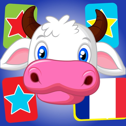 Memoire in French - flashcards for kids iOS App