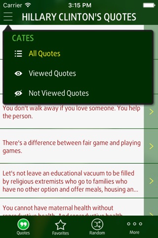 Quotes from Hillary Clinton screenshot 4