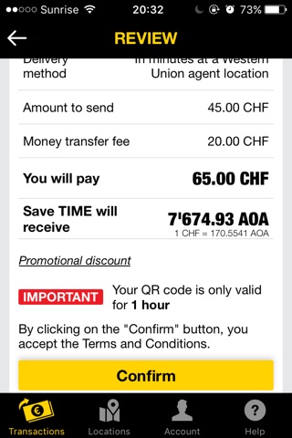 Western Union@SBB screenshot 3