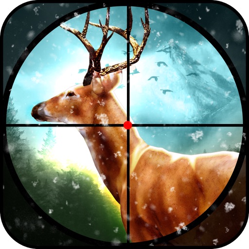 Snow Deer Hunting 2016 : Sniper Shooting Wild Animals in the Mountain icon