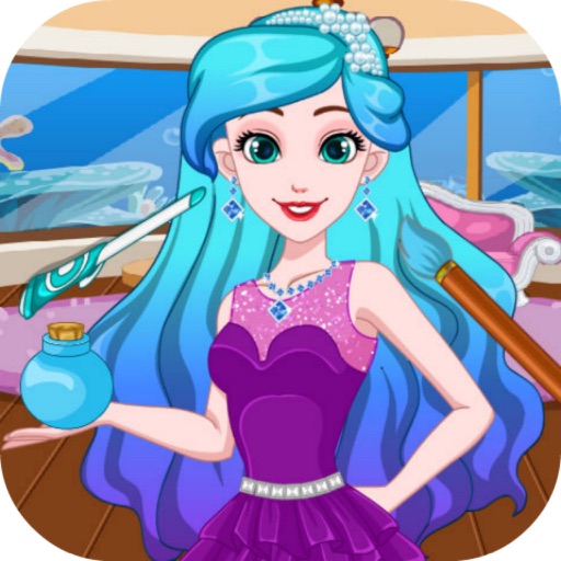Princess Pastel Ombre Hair－Mermaid Princess Hair Salon/Dress Up iOS App