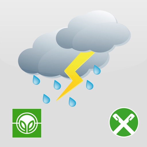 Unwetter-Alarm iOS App