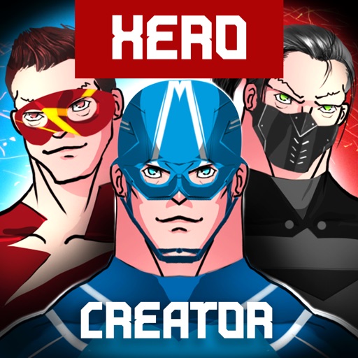 Superhero Creator HD Create your own heroes character and avatar game free for kids icon