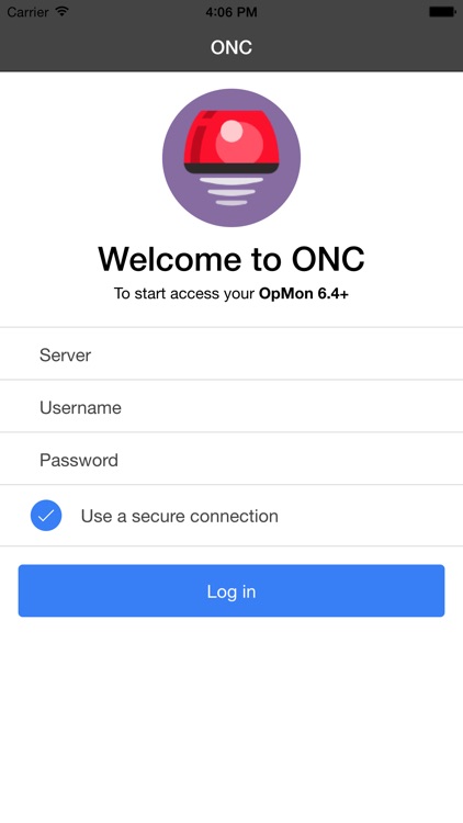 OpServices Notification Center