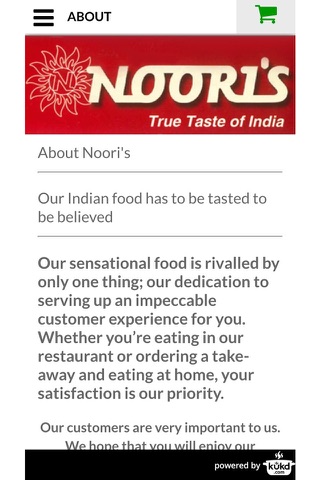 Noori's Indian Takeaway screenshot 4