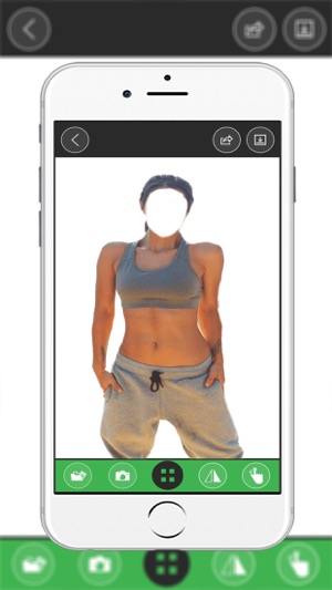 Fitness Girl  Body Photo montage App(圖4)-速報App