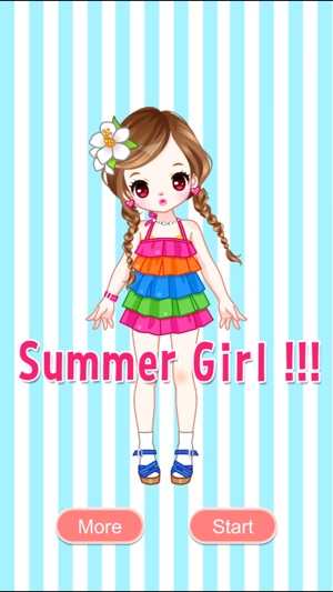 Summer Girl Dress Up