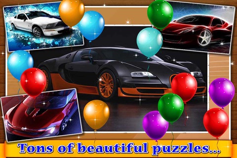 Super Cars Jigsaw Puzzle - Kids Puzzle Fun screenshot 3