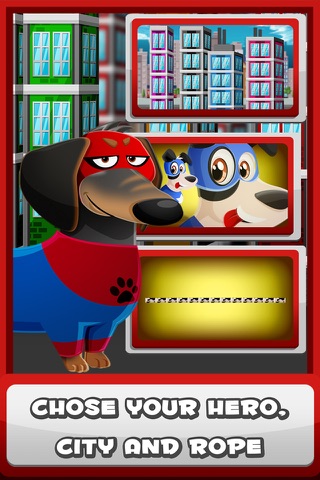 Pete's Super Hero Pets Swing – The Secret Rope Rush Games for Kids Free screenshot 3