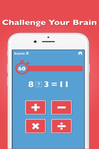 Math In Time - Fast & Thinking Math Game screenshot 2