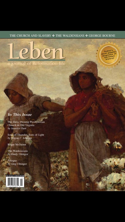 Leben: A Journal of Reformation Life